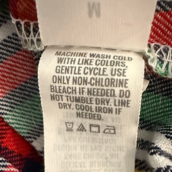 Aerie Pleated Mini Skirt in Red and Green - Picture 11 of 12